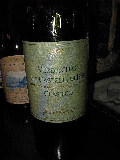 Ronchi Verdiccio castelli di jesi 2001